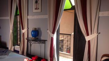 Standard Suite, Pool View (Nouzha) | Individually decorated, blackout curtains, iron/ironing board, free WiFi
