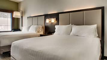 Pillowtop beds, in-room safe, desk, laptop workspace