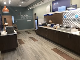 Free buffet breakfast