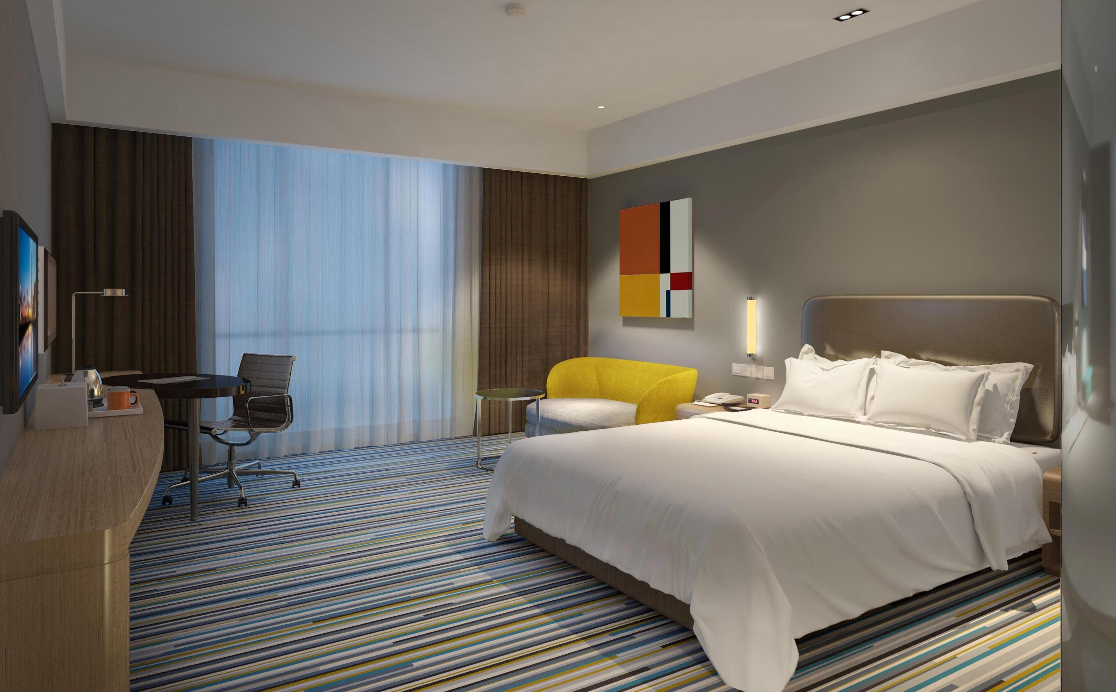 In-room safe, desk, blackout drapes, soundproofing