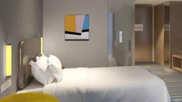 In-room safe, desk, blackout curtains, soundproofing
