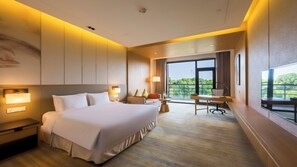 Habitación estándar, vistas al jardín | 1 dormitorio, ropa de cama de alta calidad, edredones de plumas