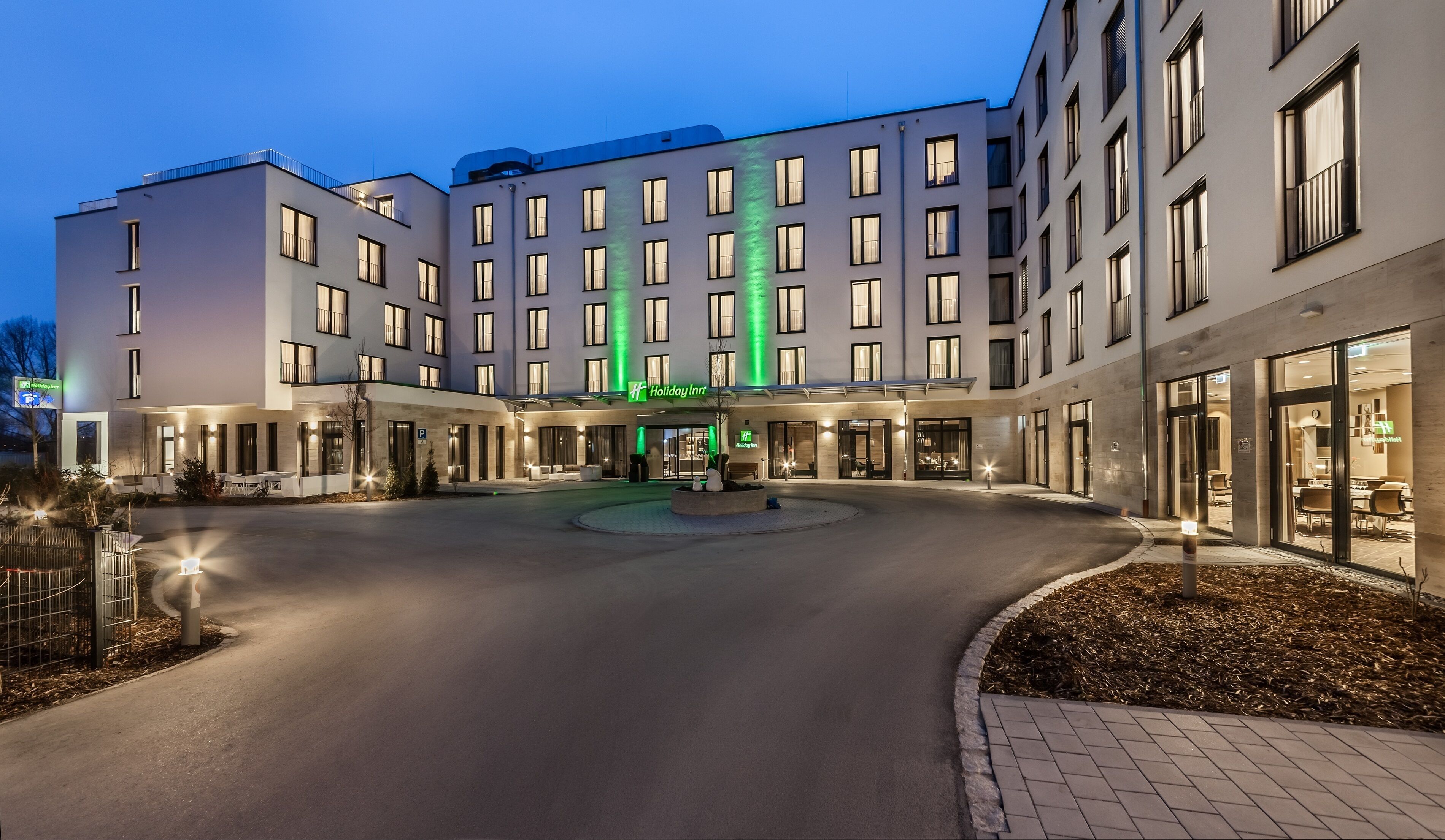 front of property – evening/night