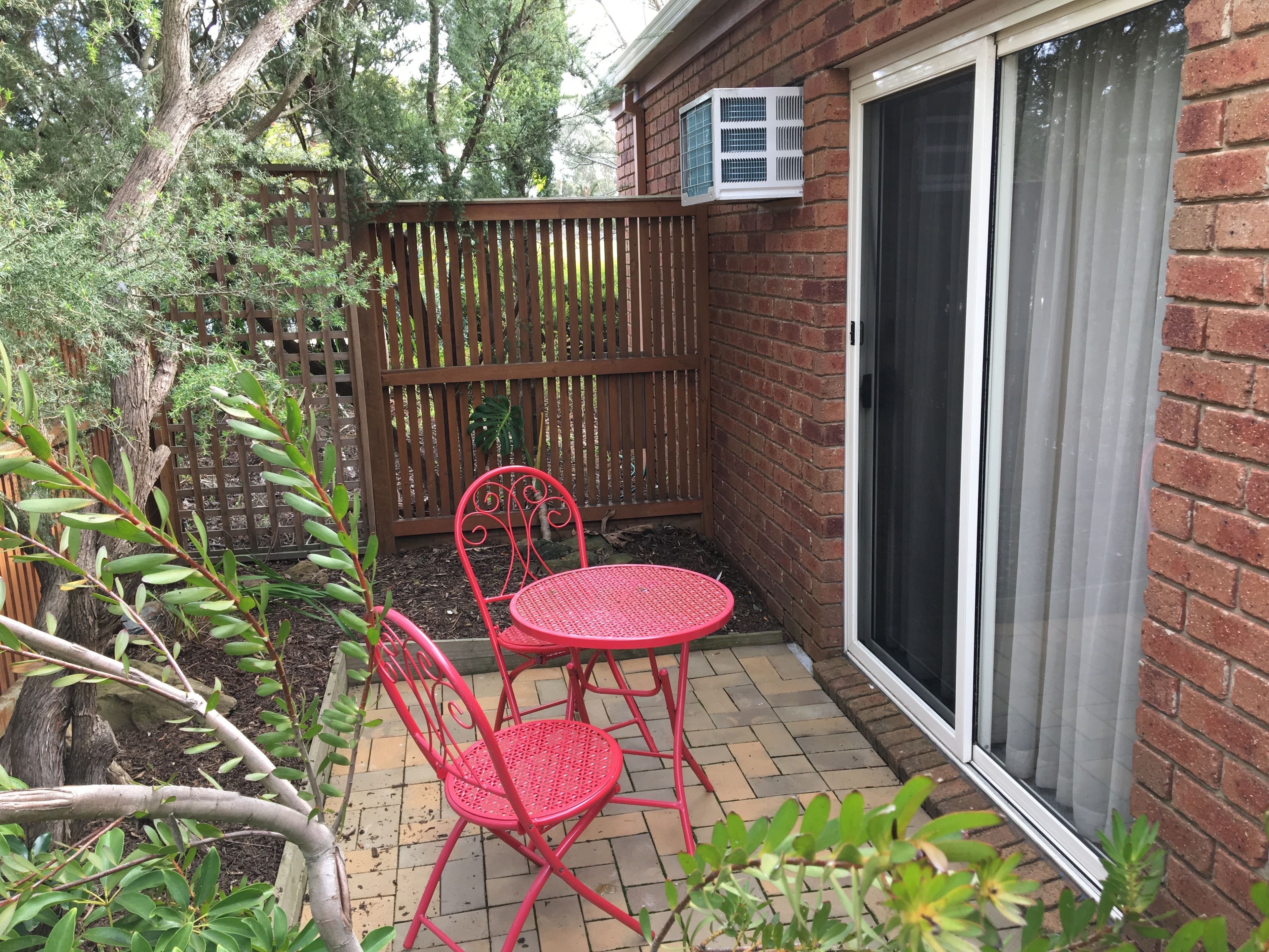 Twin Room, Jetted Tub, Courtyard Area | Terrace/patio