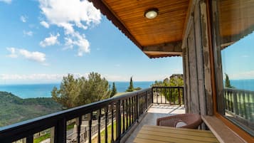 Standart Room with Fireplace | Terrasse/Patio