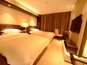 Minibar, desk, blackout curtains, free WiFi - Harbin Yuxuan Hotel (Harbin)