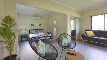 Superior Queen Room - Chalets 2 | Biancheria in cotone egiziano, biancheria da letto di alta qualità