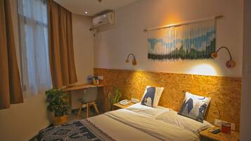 Superior Double Room A | Desk, blackout drapes, free WiFi