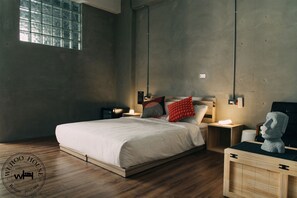 シティ ダブルルーム | セーフティボックス (室内)、可動式ベッド、WiFi (無料)