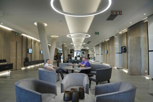 Sala de estar en el lobby