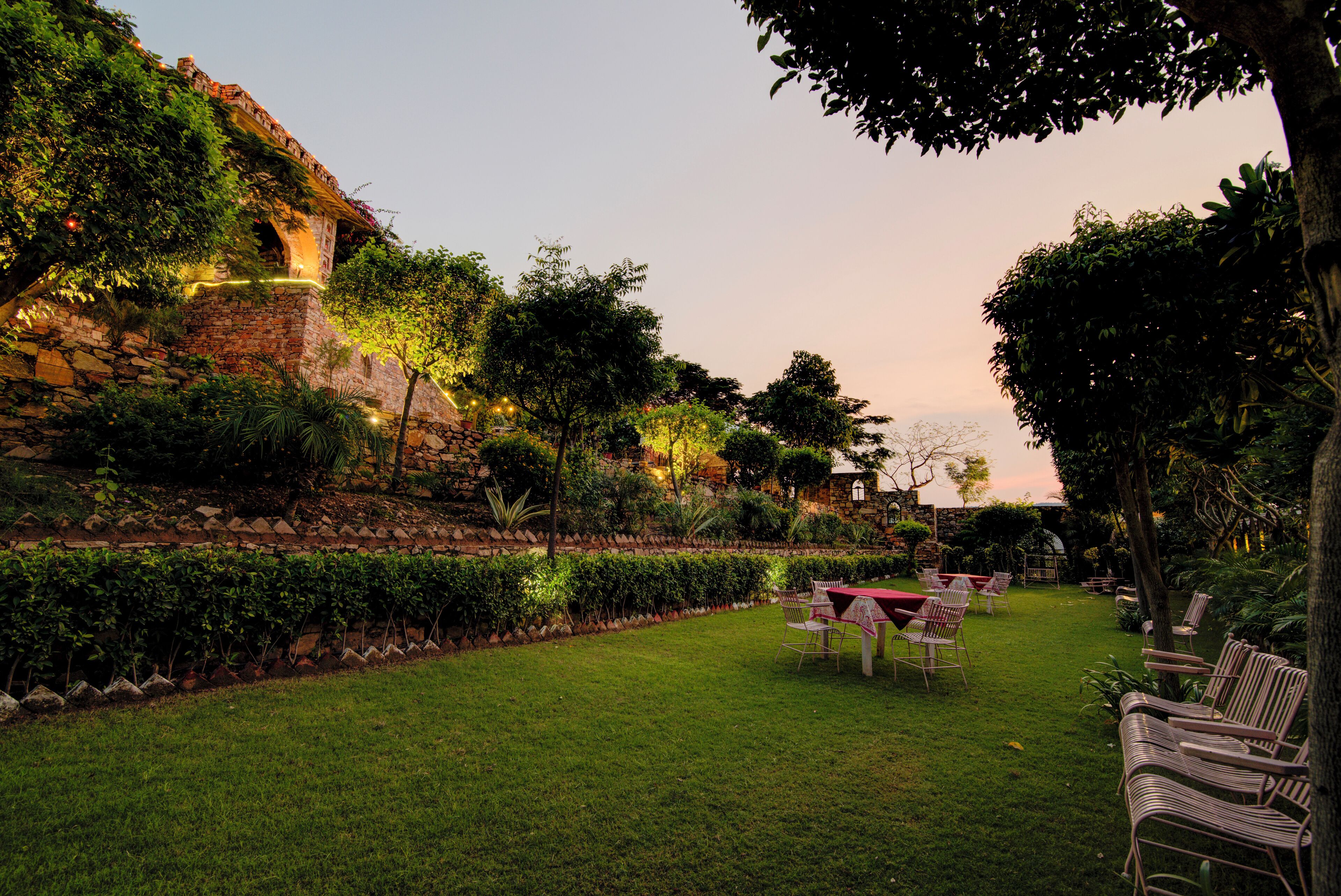 Utendørs lekeområde for barn