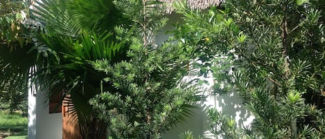 Bungalow Ăconomique, 1 lit double, vue jardin