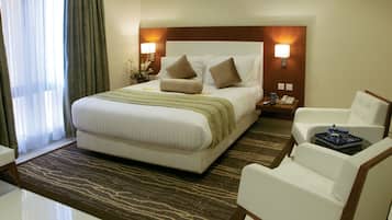 In-room safe, desk, free cots/infant beds, free WiFi