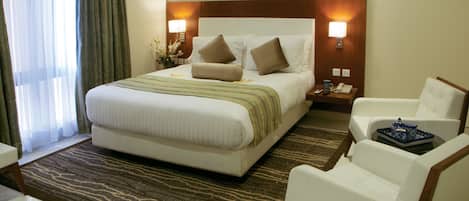 In-room safe, desk, free cots/infant beds, free WiFi