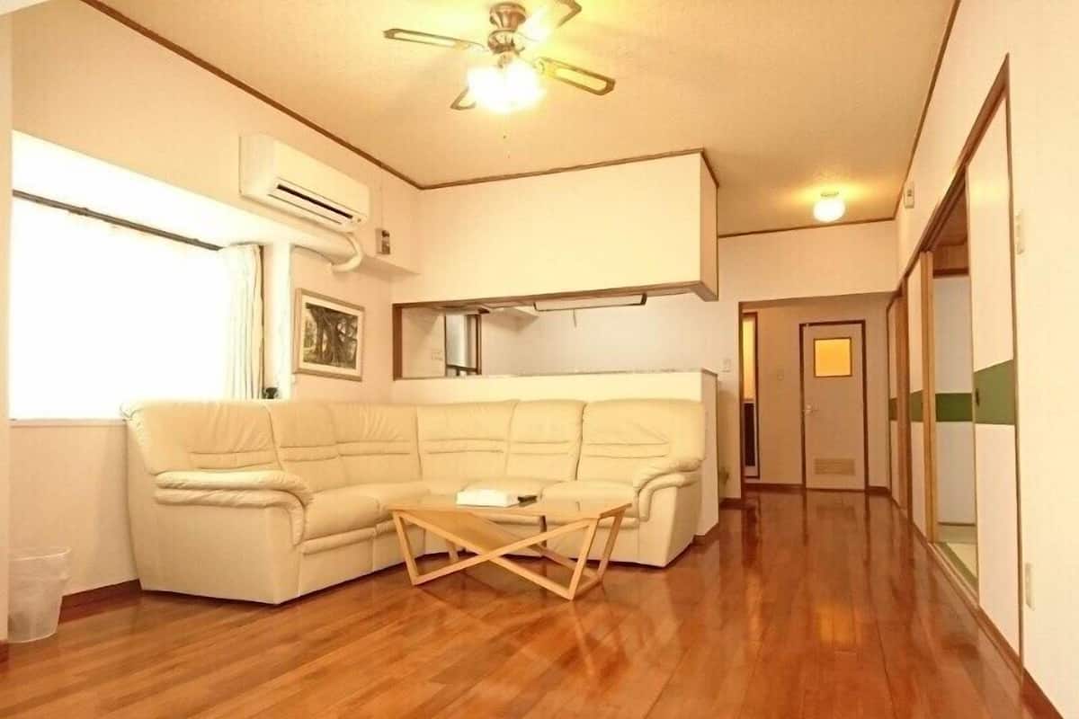 Quarto, para não fumantes, cozinha (Japanese Western Style, 60m2 for 4~6 ) | Escrivaninha, quartos à prova de som, Wi-Fi de cortesia, roupa de cama