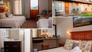 Basic Double or Twin Room, 1 Bedroom, Mountain View | Desk, iron/ironing board, free WiFi, bed sheets