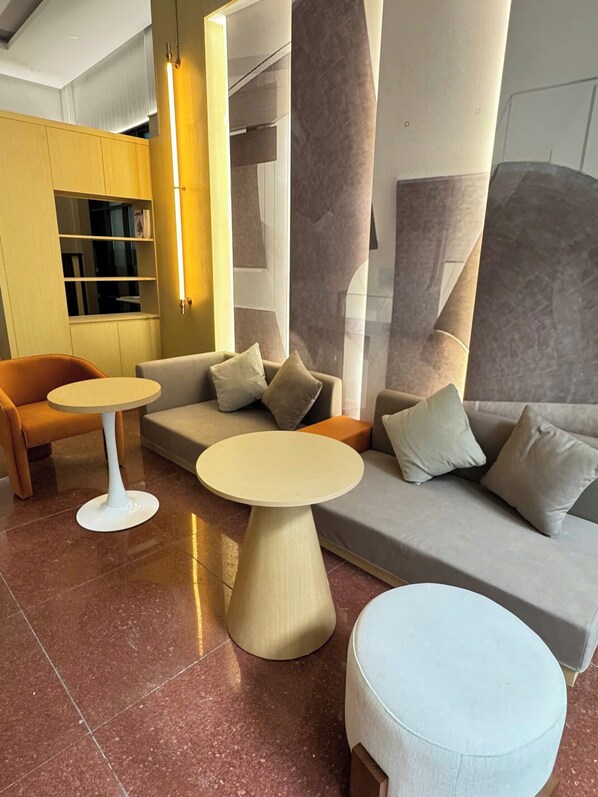 45-inch flat-screen TV with cable channels, TV