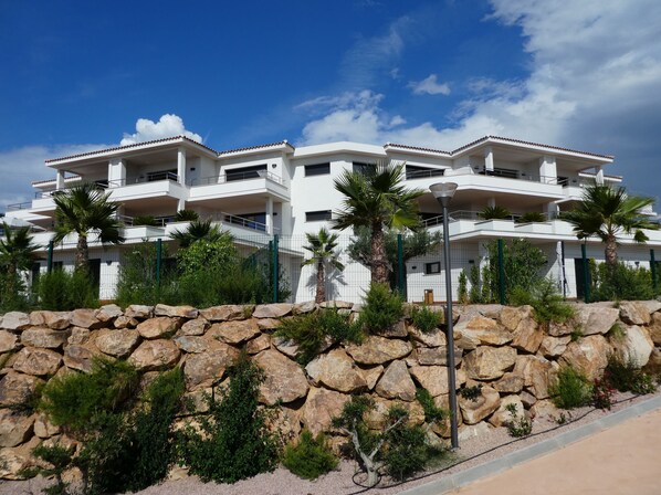 Façade de l’hébergement