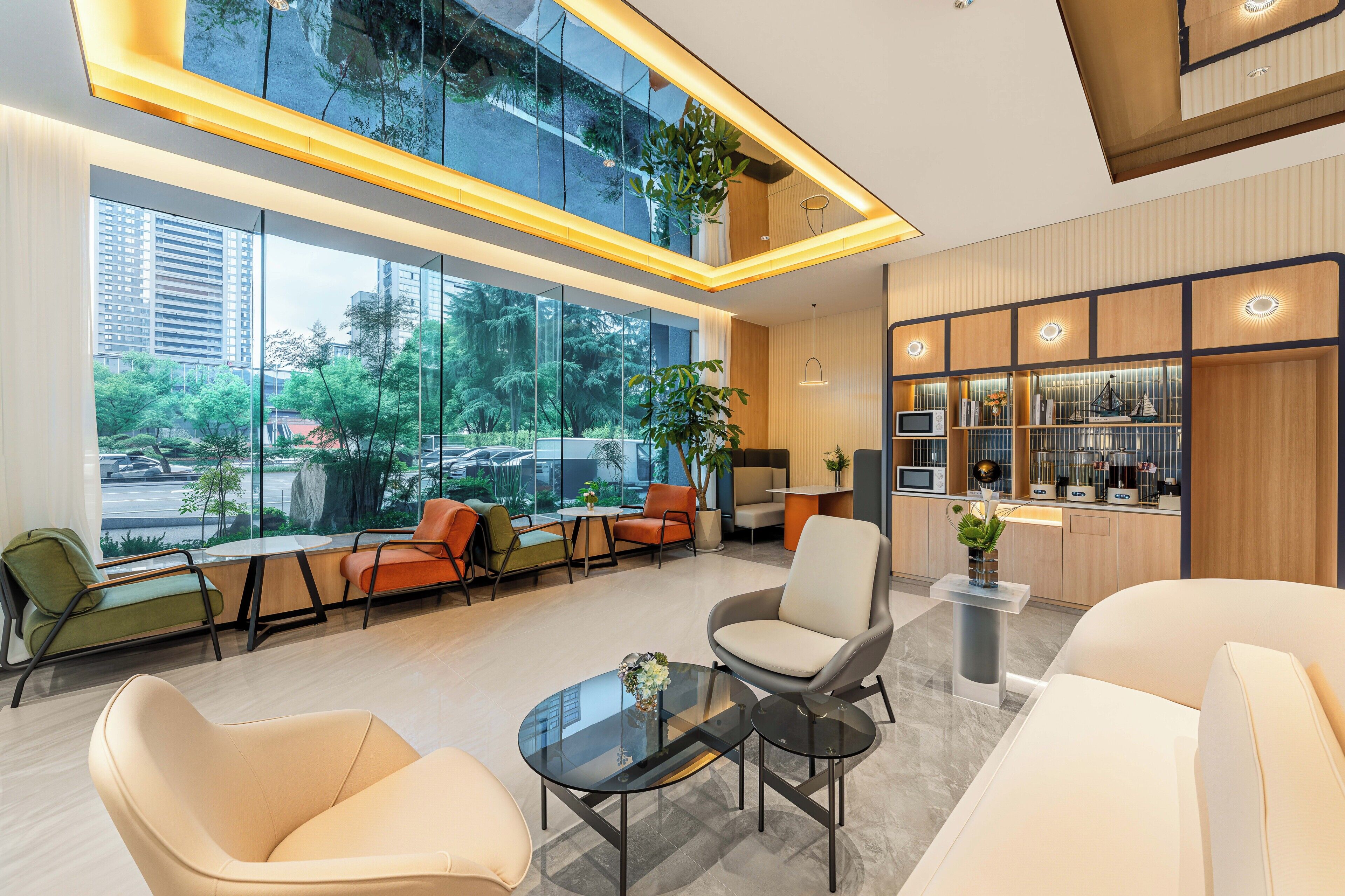 Lobby sitting area