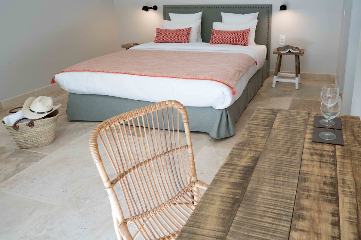 Suite de lujo, vista al parque (Picholine) | Ropa de cama de alta calidad, escritorio, insonorización y wifi gratis