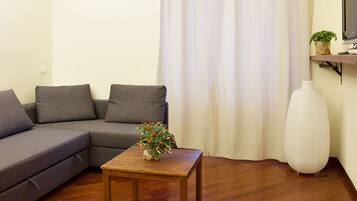 Superior Apartment, 1 Bedroom, Annex Building | Living area | Flat-screen TV