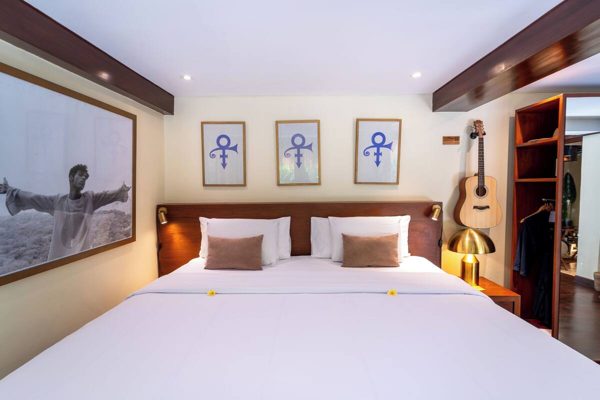 Design tweepersoonskamer | 1 slaapkamer, luxe beddengoed, een kluis op de kamer, gratis wifi