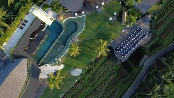 Pemandangan dari udara