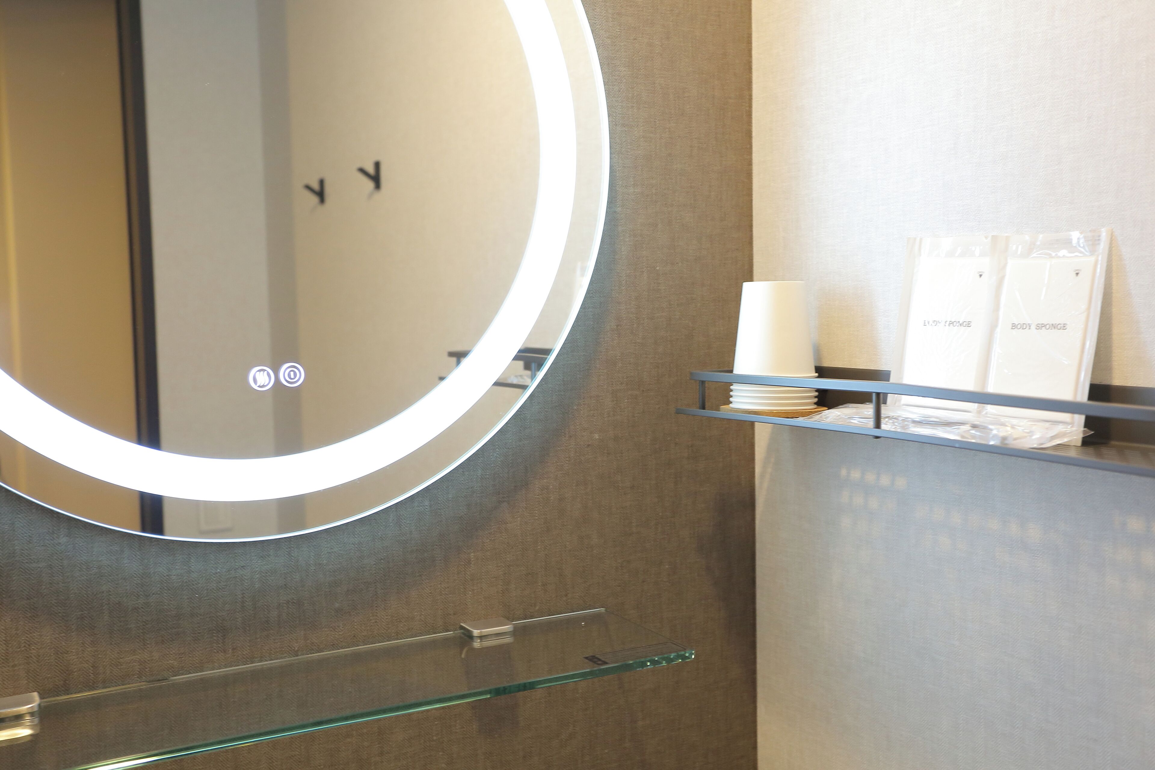 1 bedroom, desk, blackout curtains, iron/ironing board