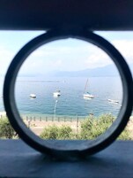 Vista a la playa o al mar