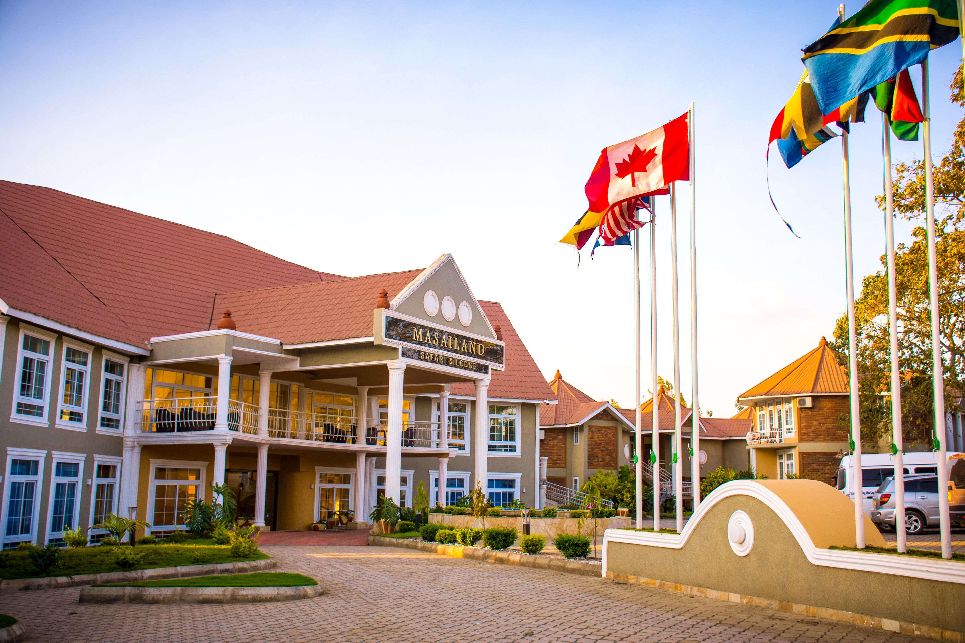 Fachada da propriedade