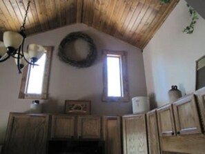 Cabin, Private Bathroom (Cabin 3) | 1 bedroom, iron/ironing board - Oak Grove Cabins (Makanda)