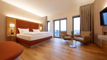 Junior Suite | Premium bedding, minibar, in-room safe, desk