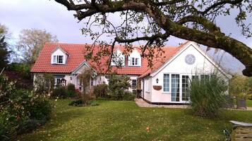 Overnatningsstedets facade