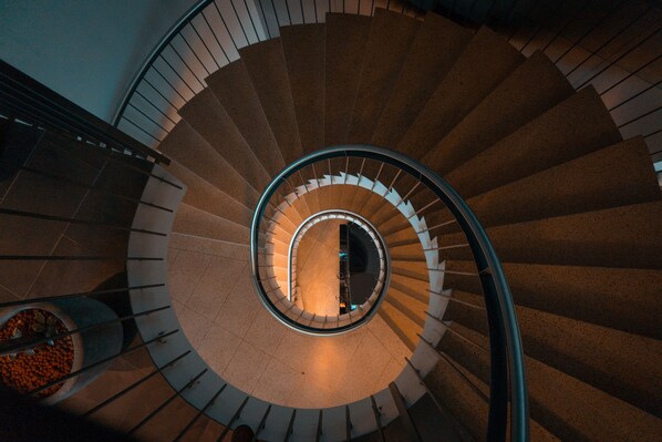 Staircase - Galaxy Pod Hostel (Reykjavik)