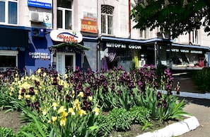 Façade de l’hébergement