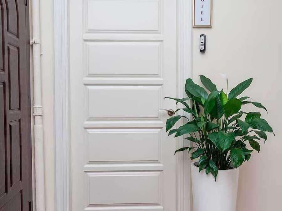 Entrée de l’hébergement