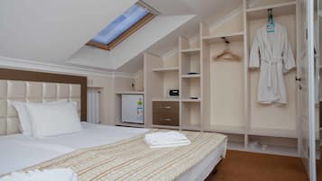 Minibar, caja de seguridad en la habitación y sistema de insonorización