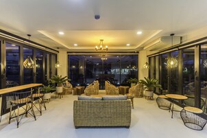 Sala de estar en el lobby