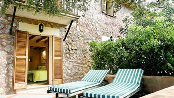 Tweepersoonskamer, terras | Terras