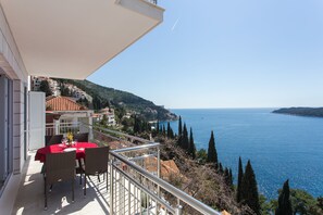 Superior Apartment, 3 Bedrooms, Balcony, Sea View | Balcony