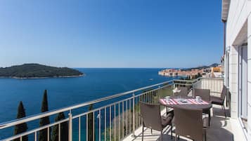 Vue sur la plage/l’océan