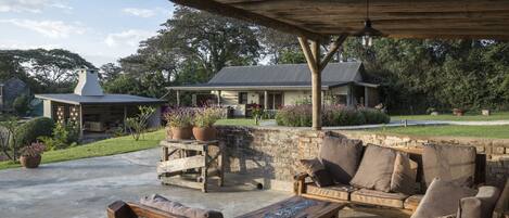 Habitación familiar, vista al valle | Terraza o patio