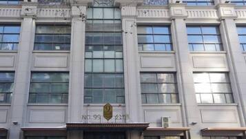 Fassade der Unterkunft