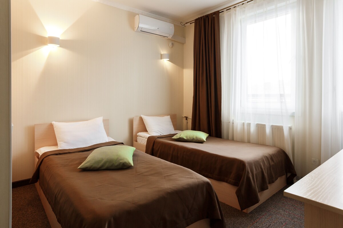 Desk, iron/ironing board (on request), rollaway beds (surcharge)