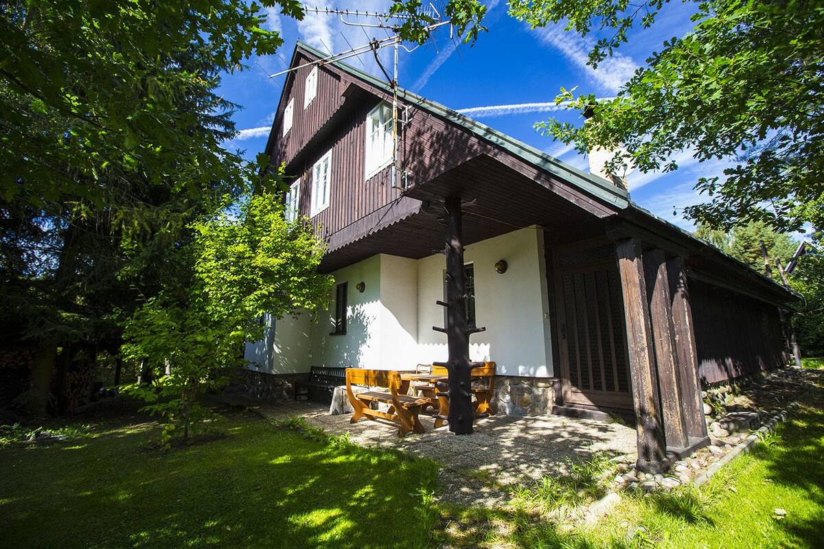 Chalet, Multiple Bedrooms, Mountain View, Slope side (Chata Alice+electricity) | Desk, free cribs/infant beds, rollaway beds, bed sheets