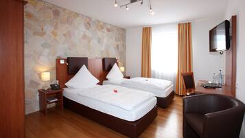 Einzelzimmer | Zimmersafe, Schreibtisch, Bügeleisen/Bügelbrett, kostenloses WLAN