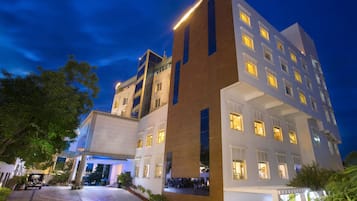 Front of property - evening/night