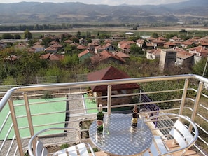 Habitación doble estándar, vista a la montaña | Balcón