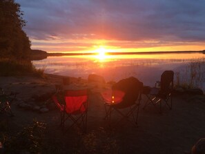 On the beach, beach volleyball, fishing - Black Fox Resort (Krasno)