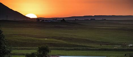 Uitzicht vanuit accommodatie